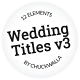 Wedding Titles v3 - VideoHive Item for Sale