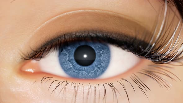 Blue Eye Of A Girl