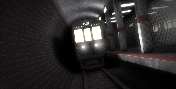 Subway Train - VideoHive 4420568