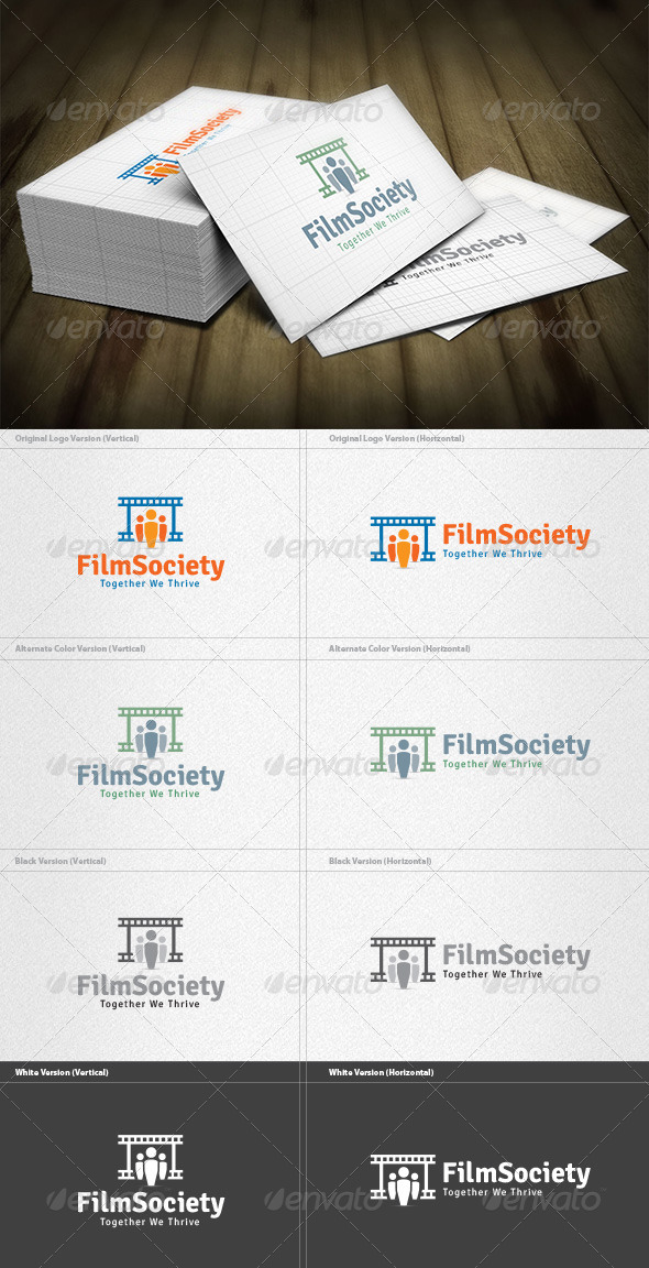 Film Society Logo - Objects Logo Templates