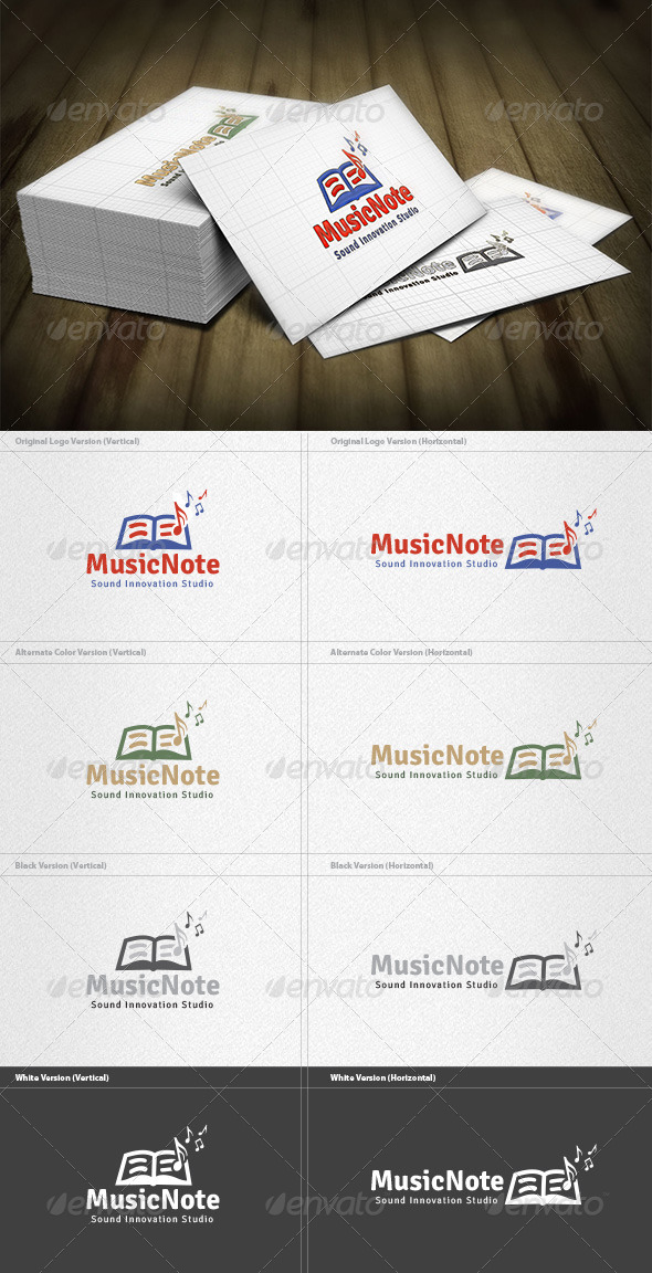 Music Note Logo - Symbols Logo Templates