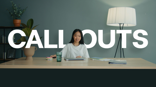 Call Outs Titles template preview