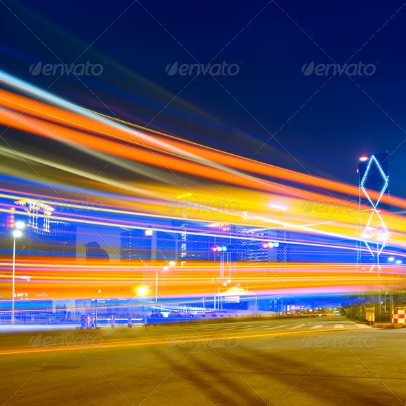 city at night - Stock Photo - Images