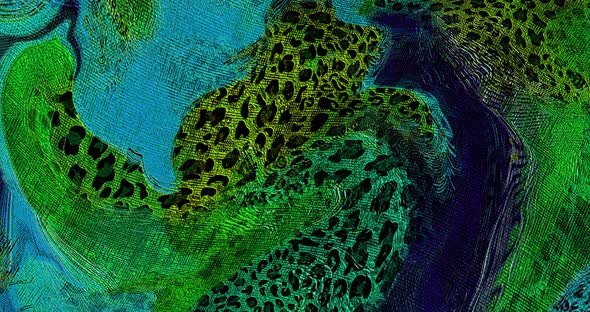 Abstract animal print background animation.Abstract leopard texture movie.