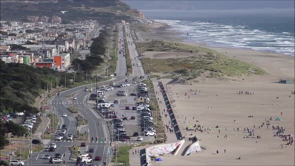 San Francisco Great Highway Time Lapse, Stock Footage | VideoHive