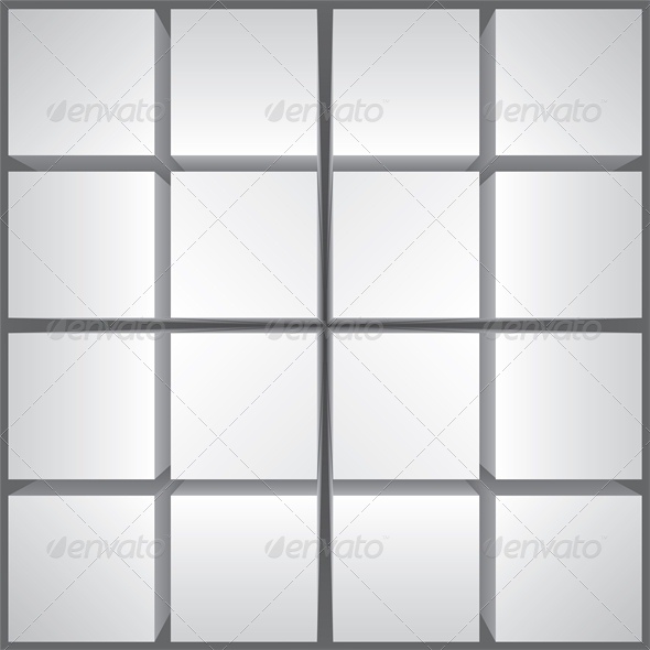 Abstract Background with Cubes in Perspective - Backgrounds Decorative