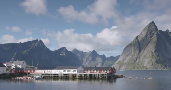 lofoten village ocean timelapse fishing environment nature alt