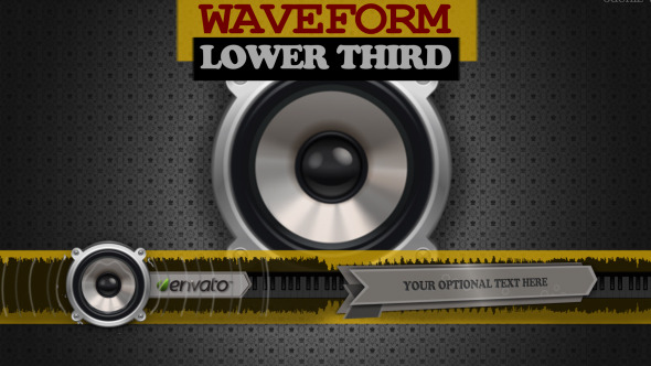 Lower Third Waveform - VideoHive 4427786