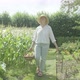 Senior caucasian woman walking through her garden - VideoHive Item for Sale