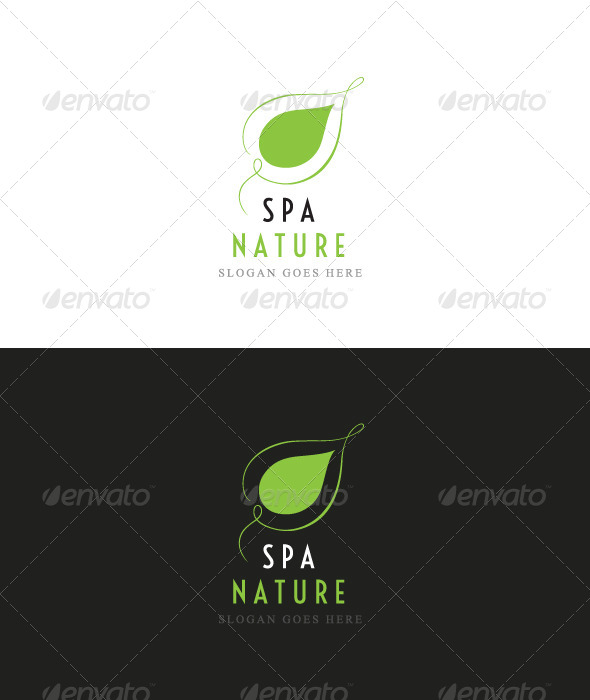 spa nature logo - Nature Logo Templates
