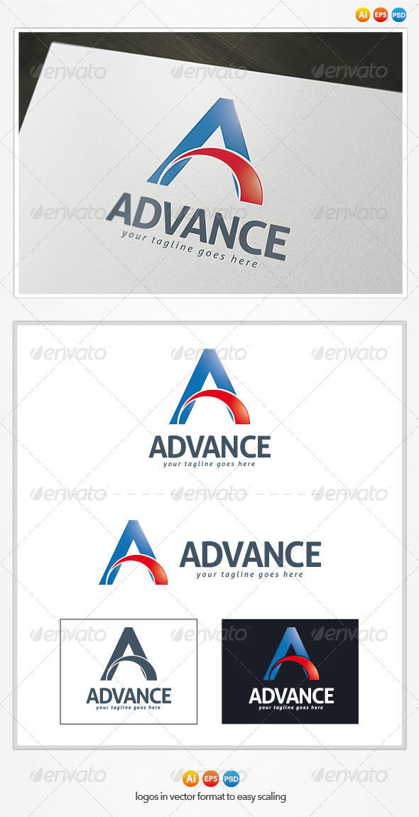 Advance Logo - Letters Logo Templates