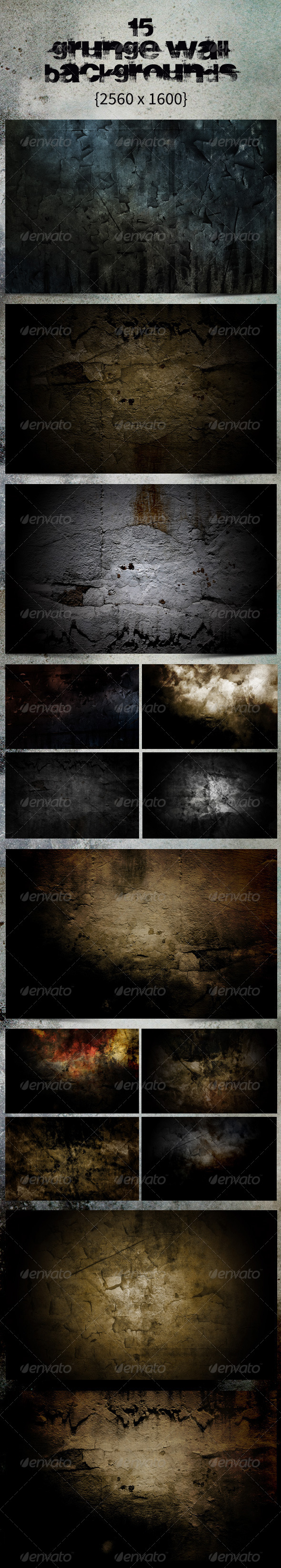 15 Grunge Wall Backgrounds - Urban Decay - Urban Backgrounds