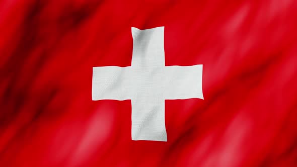 4k Flag of Switzerland