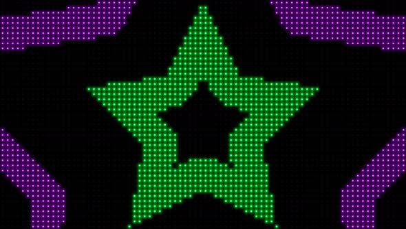 Abstrac Neon Star