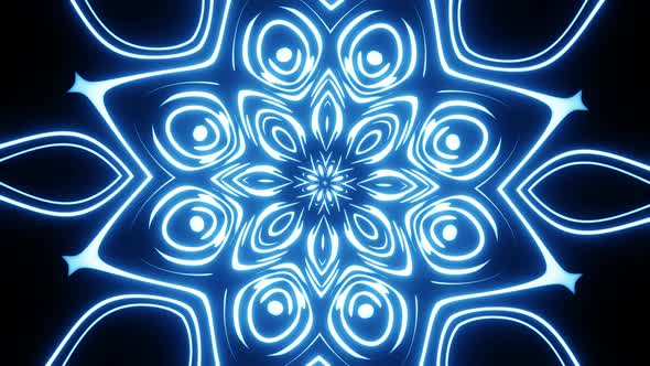 Bright multi-colored animation. Looped animation. Abstract background for music alt