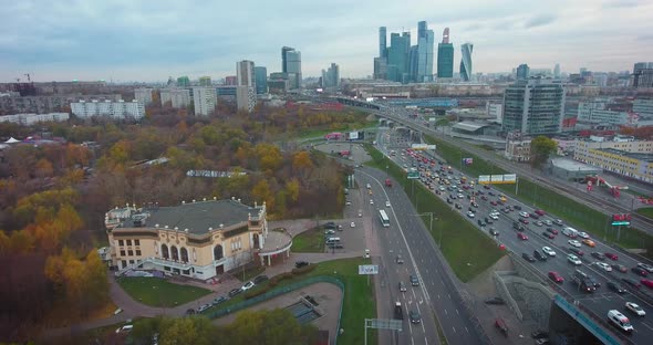 Skyscrapers of Moscow, Aerial Flights alt