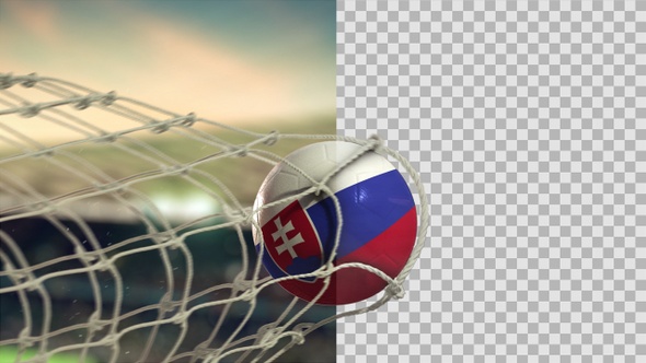 Soccer Ball Scoring Goal Day - Slovakia