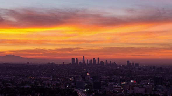 Downtown Los Angeles Sunrise