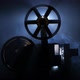 Old Vintage Movie Projector End of the Film. Side View, Construction Stock  Footage ft. backlight & end - Envato Elements