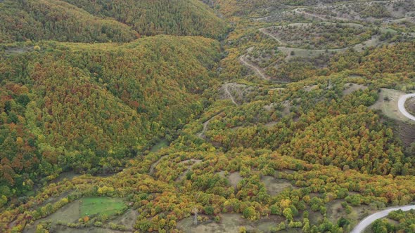 Mountains Valley and Roads