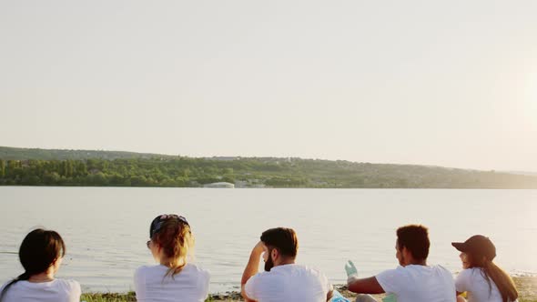 Good Summer Day Beside the Lake Volunteers Group alt