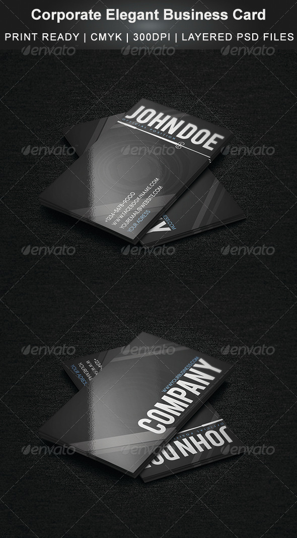 Elegant Agency Business Card - Creative Business Cards