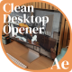 Clean Desktop Opener - VideoHive Item for Sale