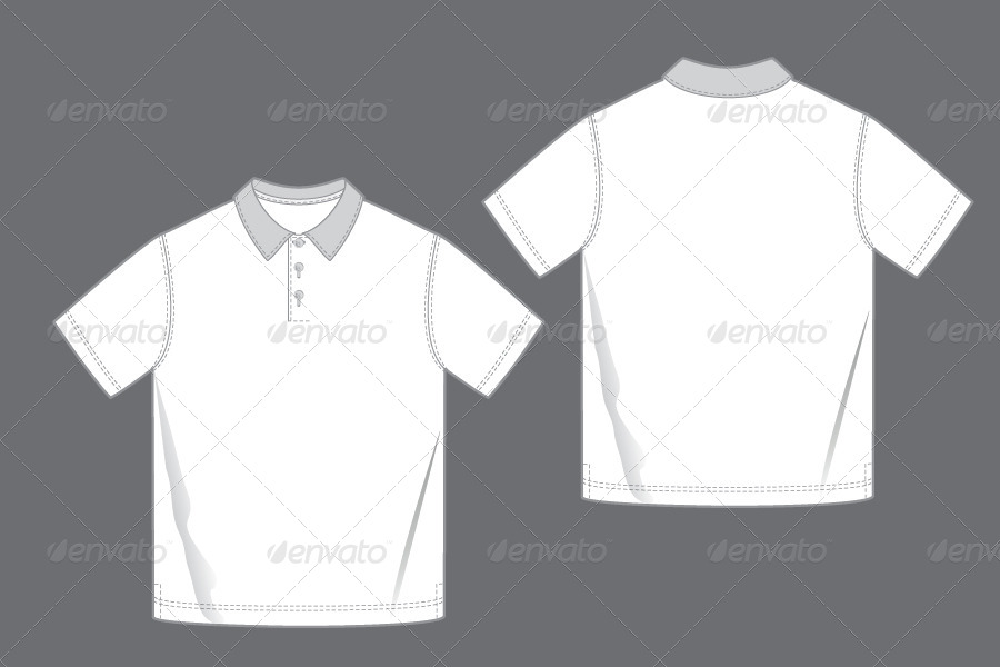 Men's Casual Top Template by Monoapple | GraphicRiver