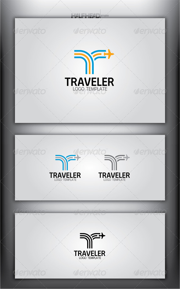 TRAVELER Logo Template - Letters Logo Templates