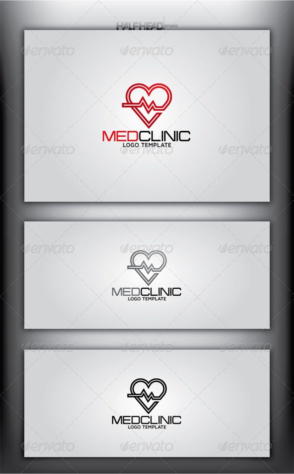 MEDCLINIC Logo Template - Symbols Logo Templates