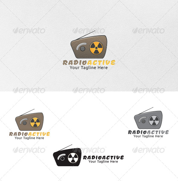 Radioactive - Logo Template - Symbols Logo Templates