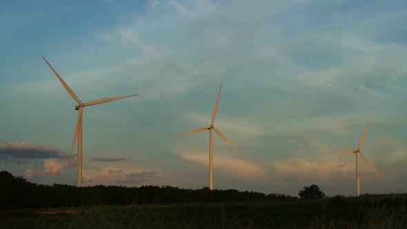 Wind Turbine Farm alt