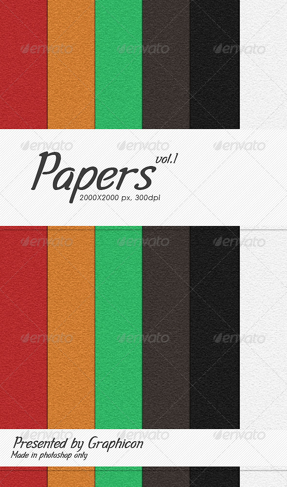 Papers Pack - Miscellaneous Backgrounds