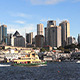 Sydney Ferry Sails Past Downtown - VideoHive Item for Sale