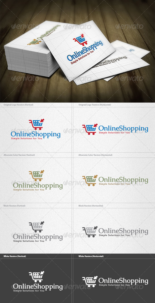 Online Shopping Logo - Symbols Logo Templates