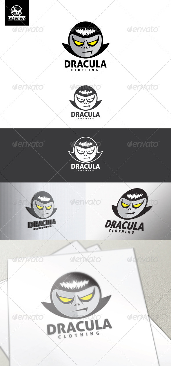 Dracula Logo Template - Humans Logo Templates