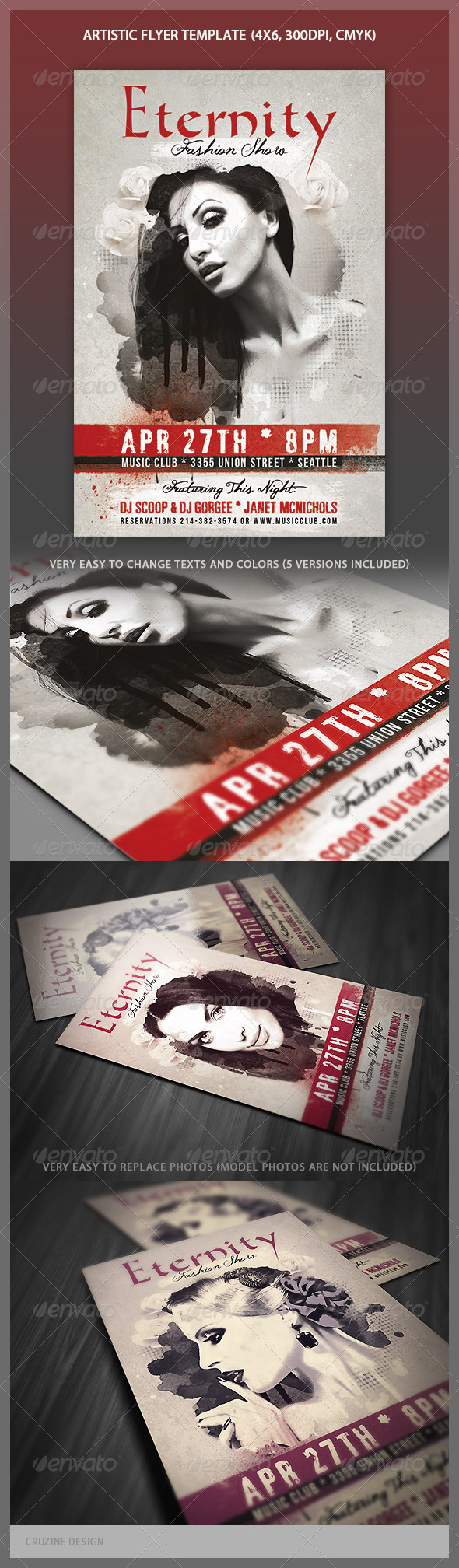 Artistic Flyer Template - Events Flyers
