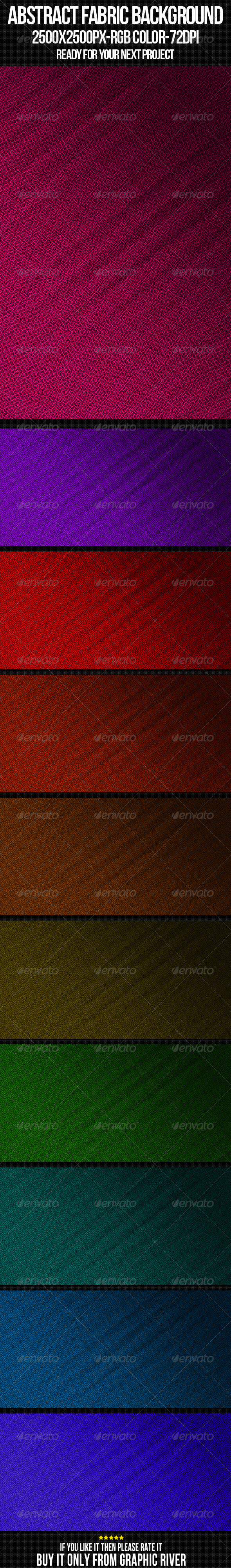 Abstract Fabric Background Set 12 - Miscellaneous Backgrounds