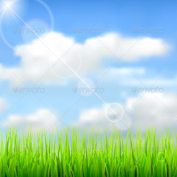 Nature Spring Background - Backgrounds Decorative