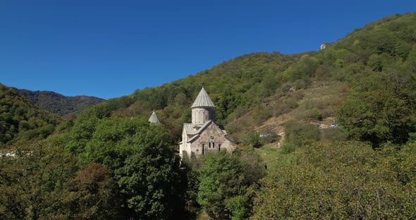 Monastery in the mountains of Armenia