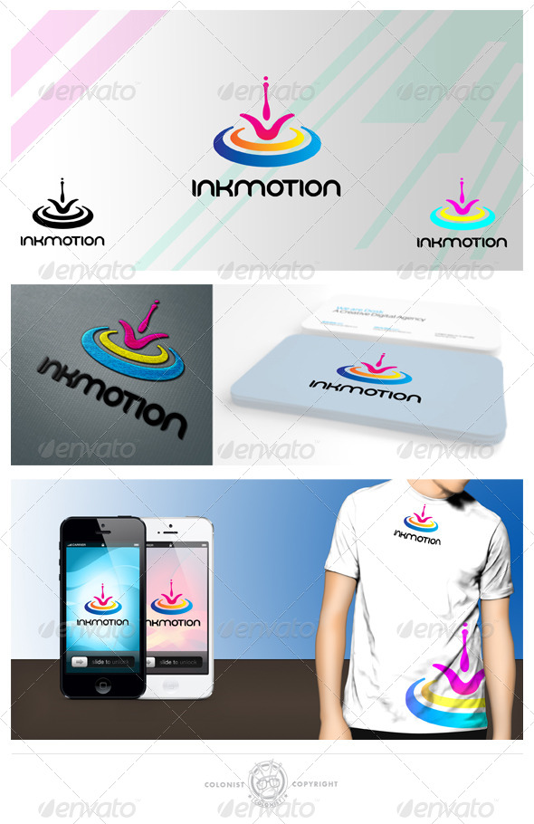 inkmotion logo - Symbols Logo Templates