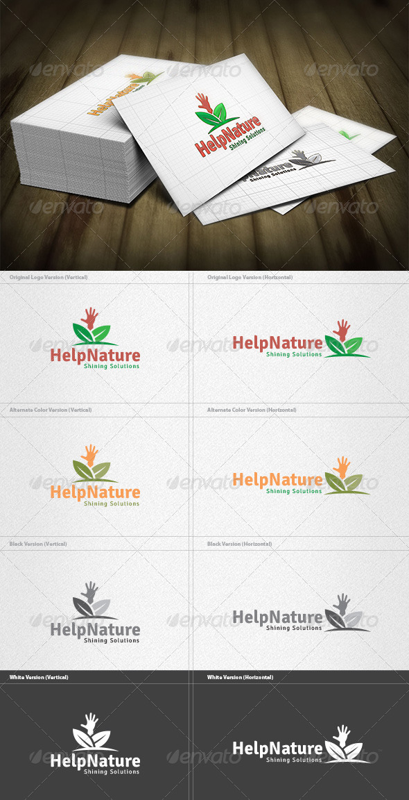 Help Nature Logo - Nature Logo Templates
