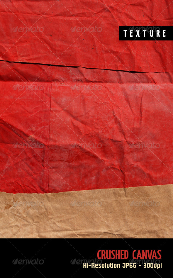 Crushed Canvas I - Fabric Textures