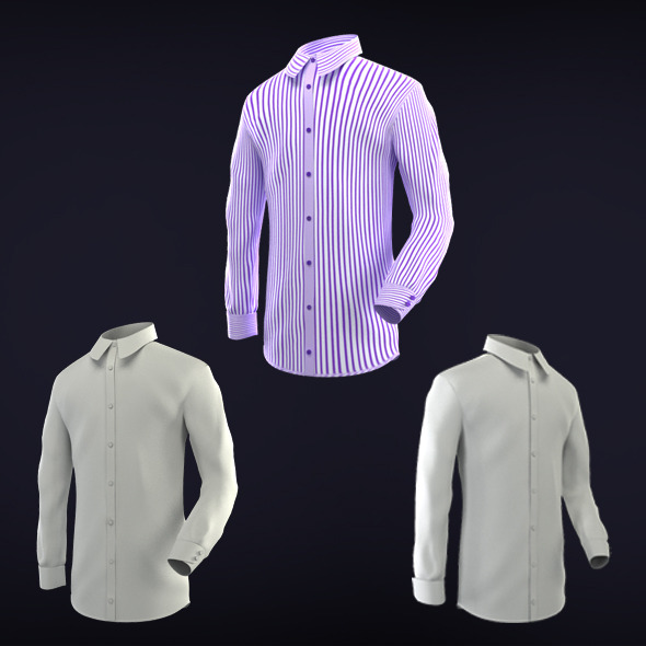 Long Sleeve Shirt - 3Docean 4454518