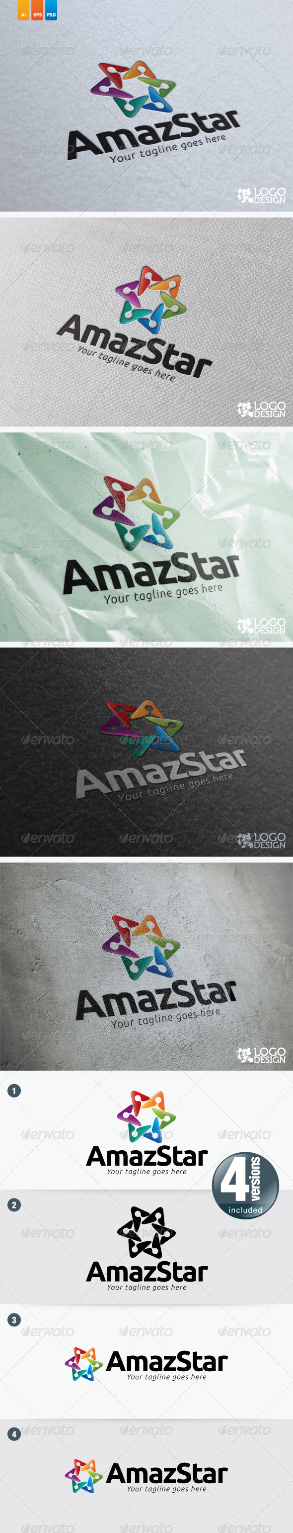 AmazeStar - Symbols Logo Templates