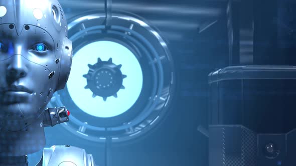 sci-fi woman robot alt