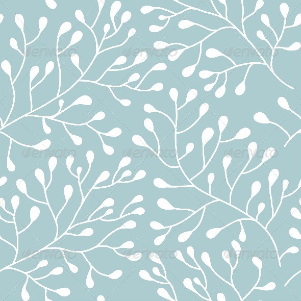 Floral Seamless Pattern - Patterns Decorative