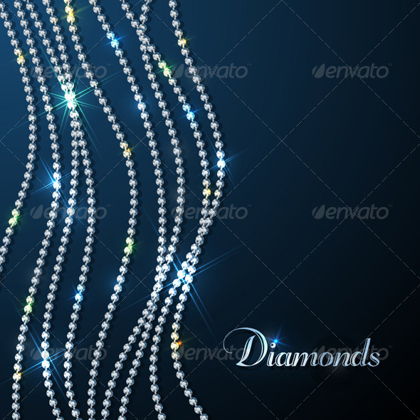 Diamonds Background - Backgrounds Decorative