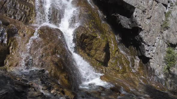 Shirlak Waterfall in Altai