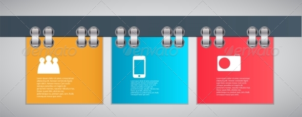 Infographic Template Vector Illustration - Web Technology